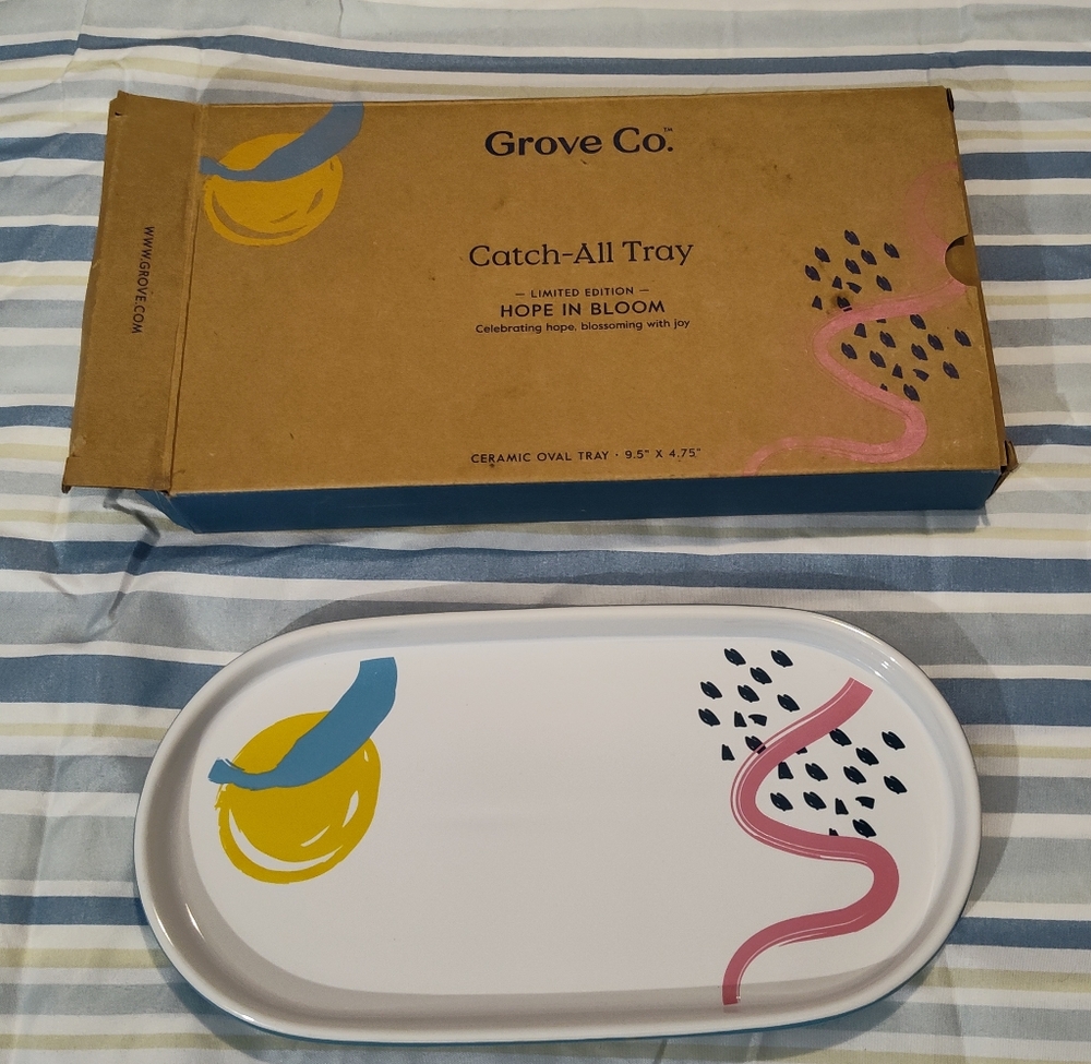 NWT! Grove Co. Limited Edition Catch-All Tray